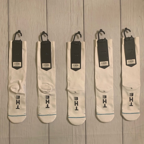 NWT Stance x Allen Iverson The Answer White Socks - Picture 5 of 6